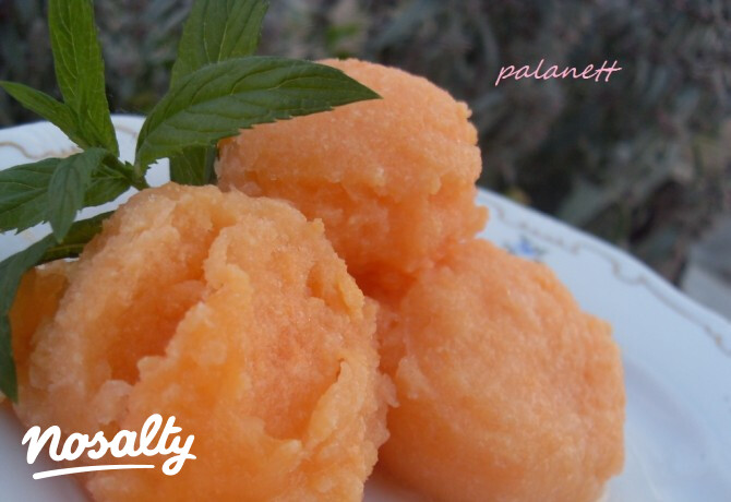 Sárgadinnye sorbet