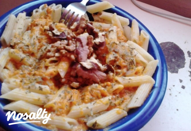 Sütőtökös penne mandyzs konyhájából
