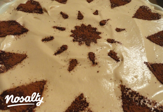 Mogyorókrémes hamis tiramisu