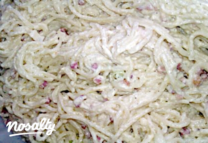 Carbonara spagetti ahogy Szandi készíti
