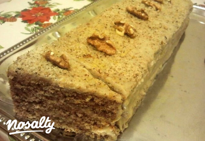Diós torta Smaragd konyhájából