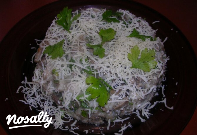 Csirkemájas-gombás paleo karfiol