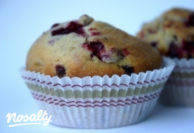 Ribizlis muffin