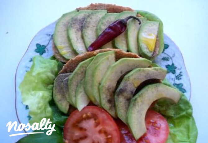 Bruschetta avokádóval
