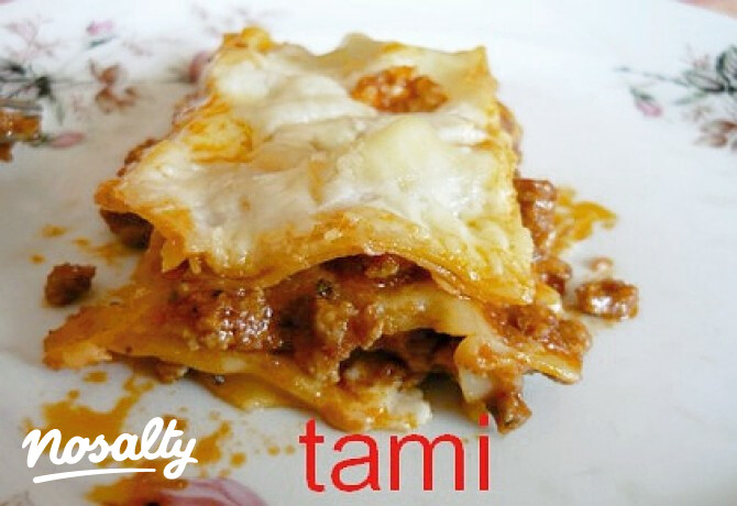 Lasagne ahogy Tami készíti