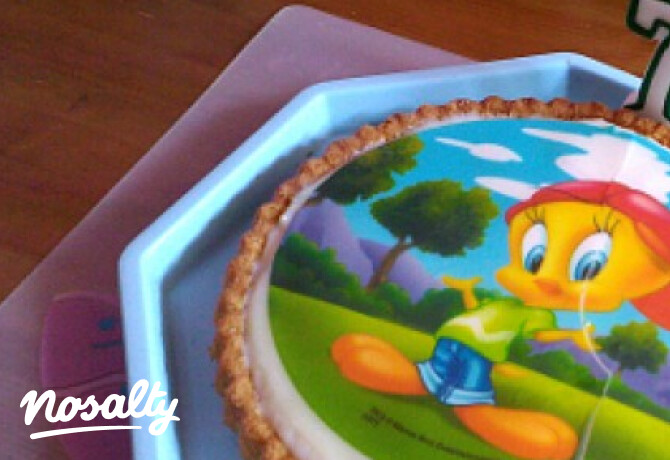 Szülinapi torta vaníliapudingos