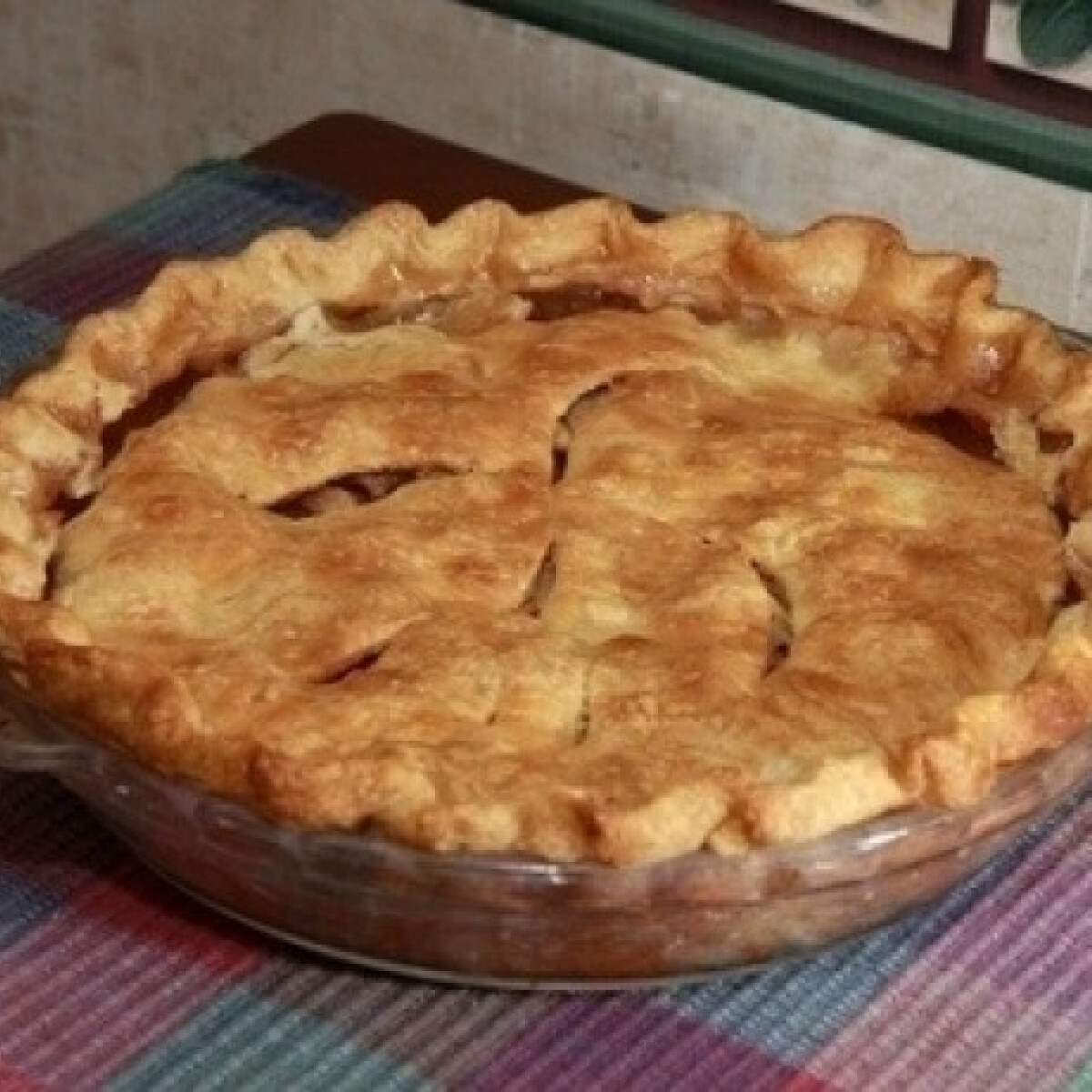 Ezen a képen: Amerikai almás pite