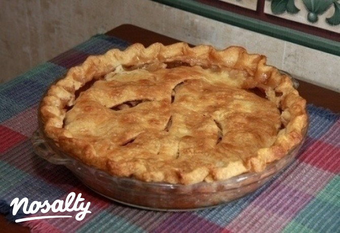 Amerikai almás pite
