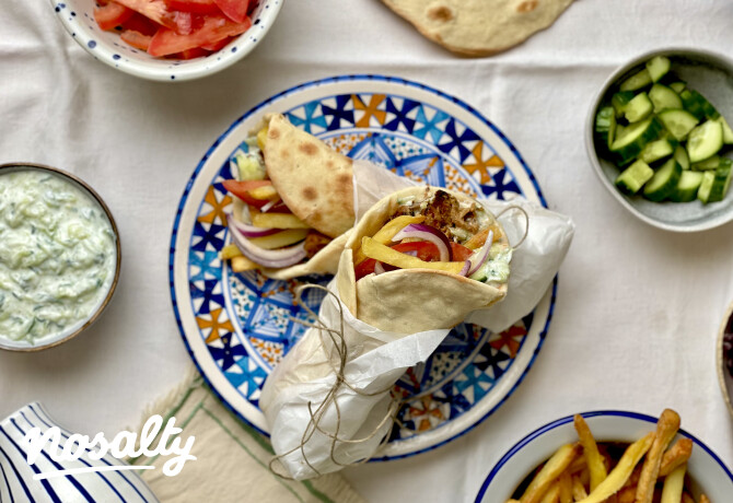 Gyros házilag