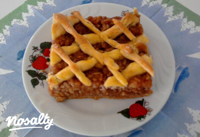 Rácsos almás pite Erzsi konyhájából