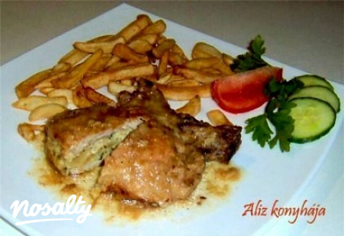 Különleges töltött borda