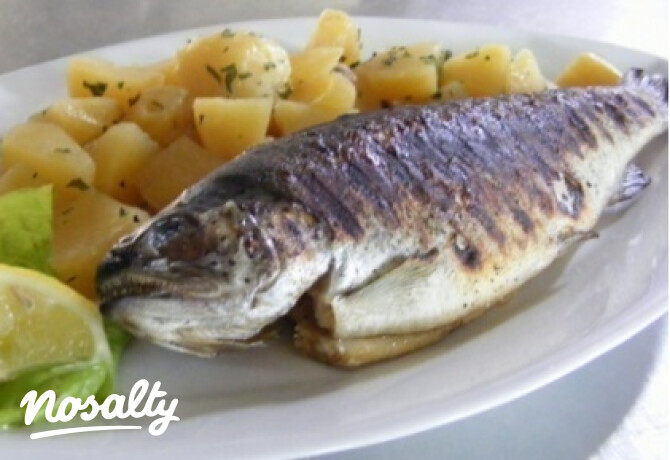 Vármezői pisztráng grillezve - Grillezett pisztráng 2.