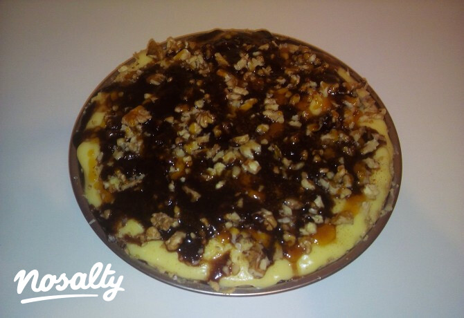 Diótorta roppanós karamellel és chilivel