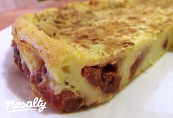 Citromos-meggyes clafoutis lisztmentesen