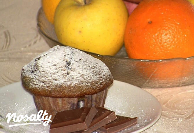 Csokis-meggyes muffin Chiaba konyhájából