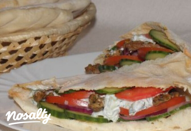 Gyros pitában házilag