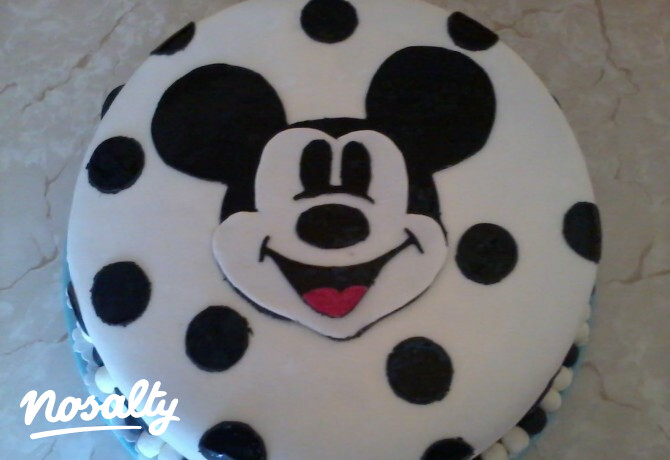 Miki egér torta