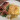 Aranybarna csirke - párolt zöldség és csőben sült burgonya