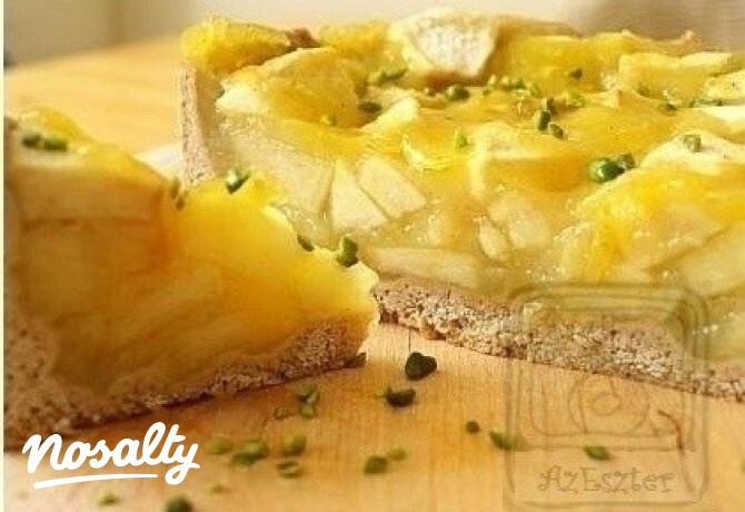 Almás borzselé torta