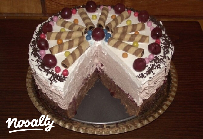 Gyors gesztenyetorta sütés nélkül