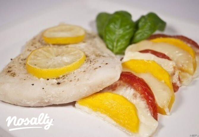 Fóliás pangasius sütőtökös körettel