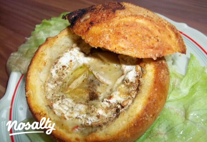 Buciban sült camembert