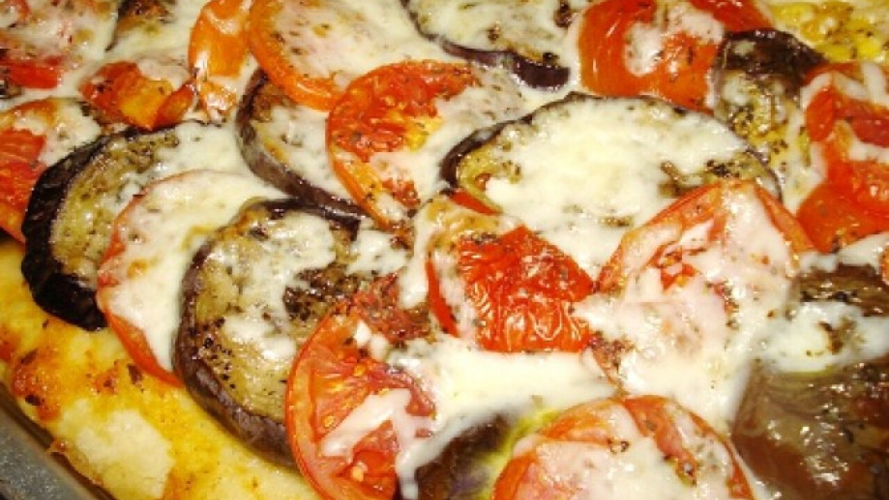 Pizza alla melanzana