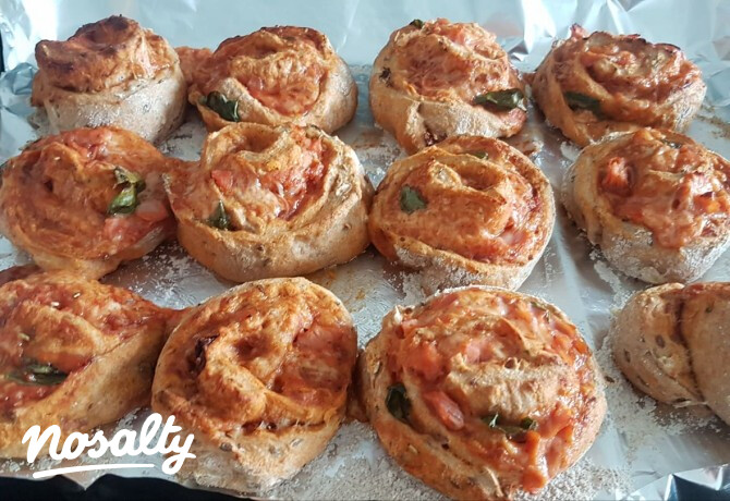 Teljes kiőrlésű pizzás csiga CupacekGirl konyhájából
