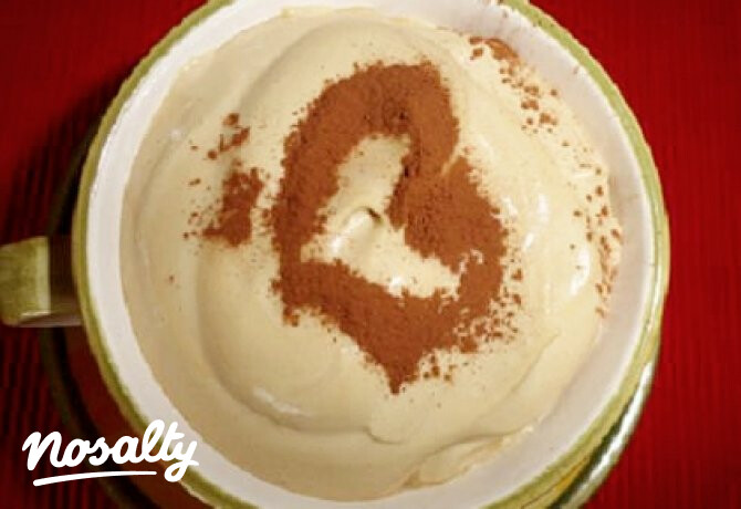 Capuccinós túró mousse
