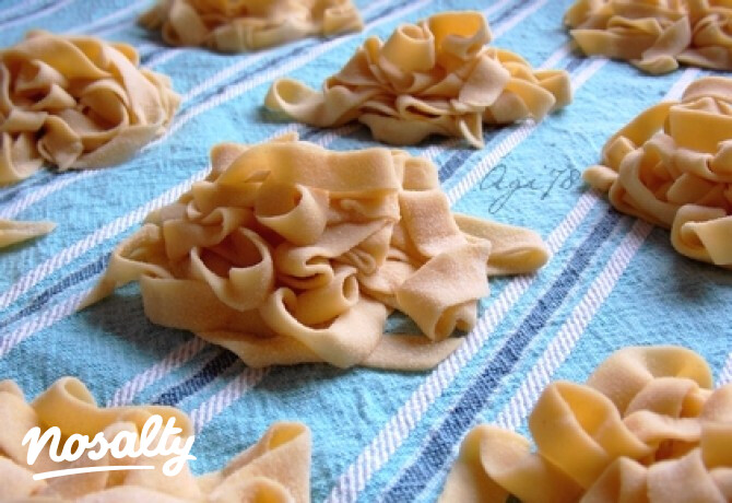 Durum tagliatelle