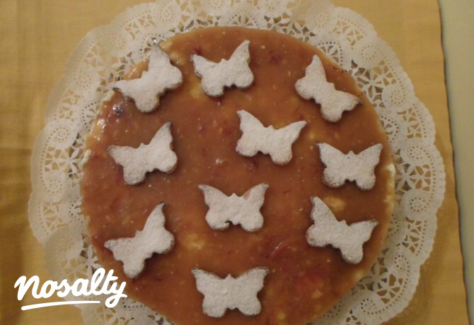 Szilvás-túrós torta