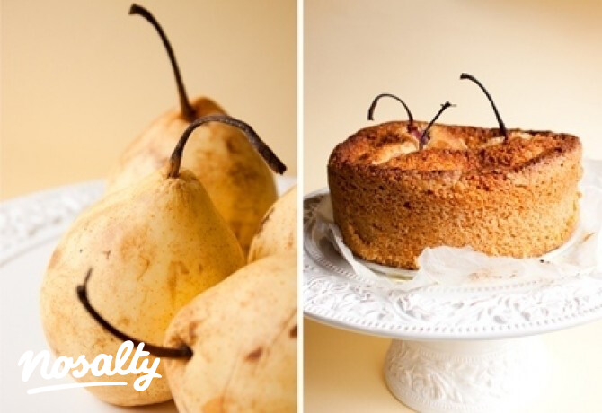 Fűszeres körtetorta