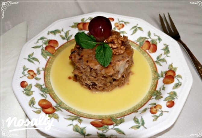 Waldorf pudding