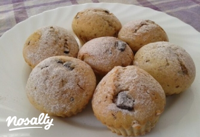 Fahéjas muffin csokidarabokkal