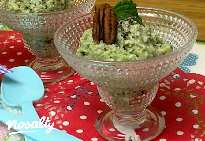 Matcha zöld teás chia puding