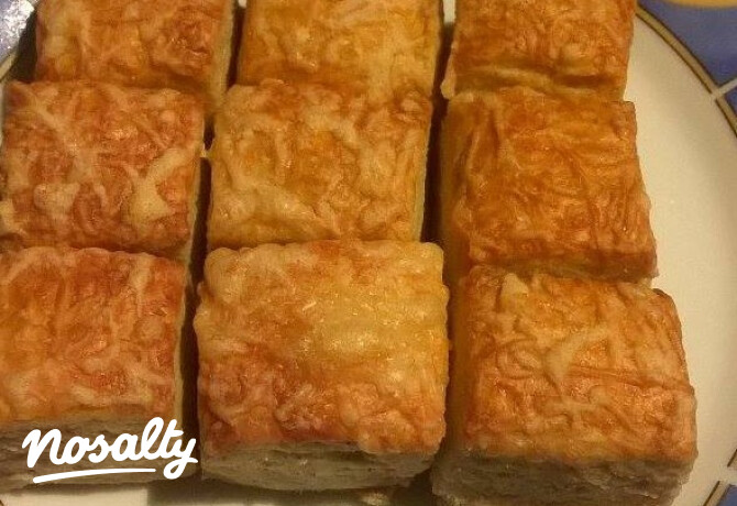Sós kocka teljes kiőrlésű liszttel