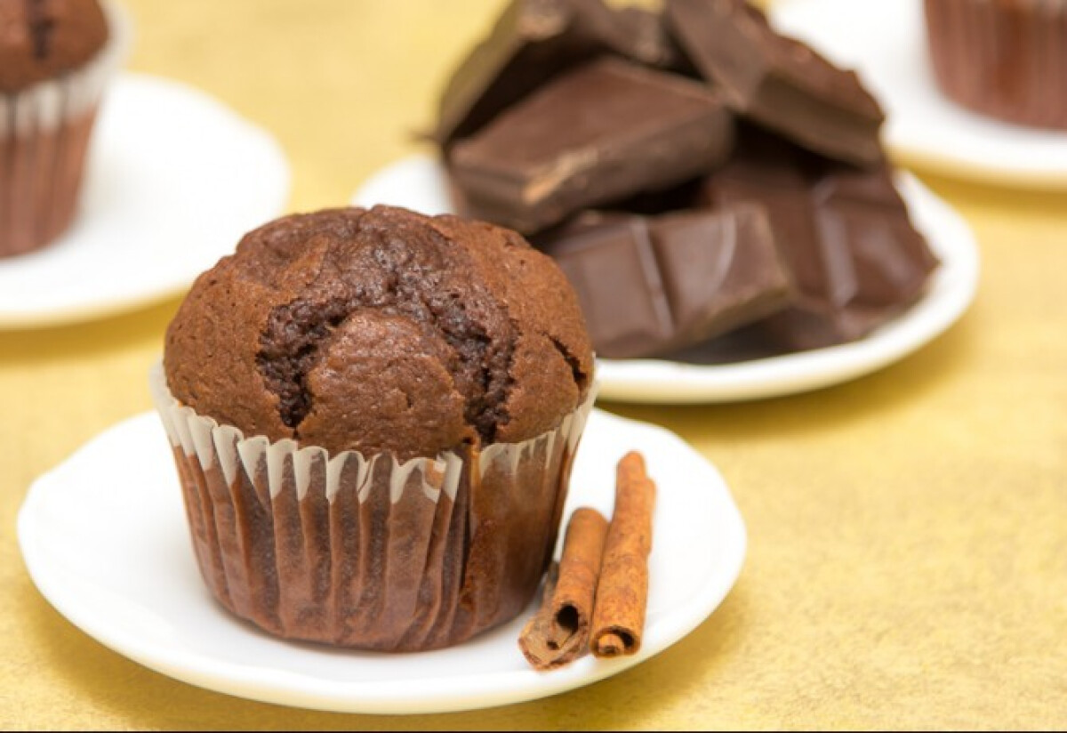 Duplacsokis rusztikus muffin-image