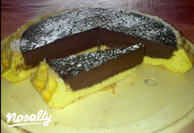 Ganache krémes torta
