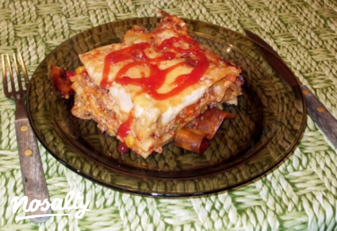 Zöldséges lasagne