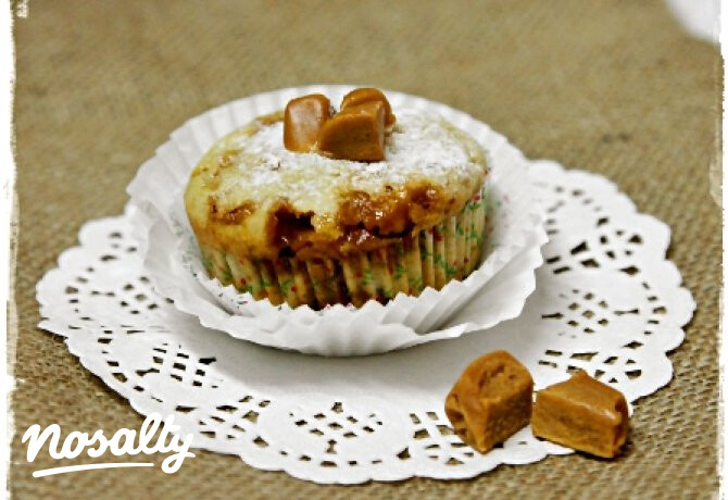 Banános-karamellás muffin