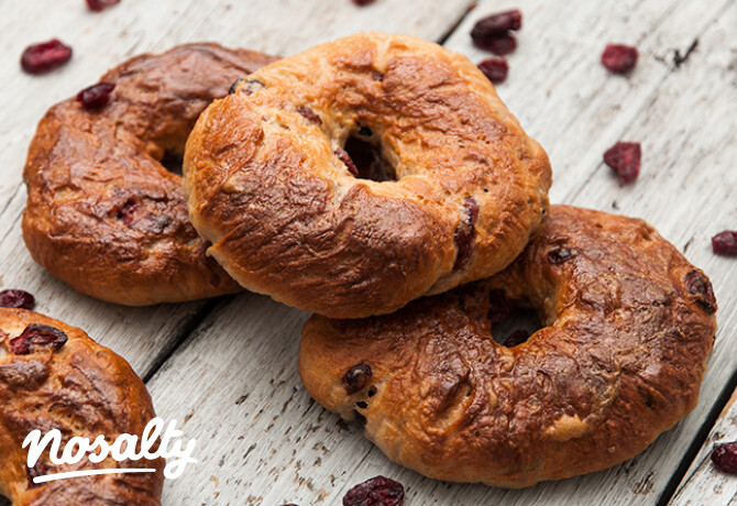 Áfonyás bagel