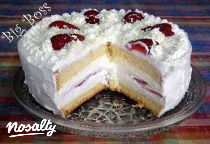 Epres fehér csoki torta