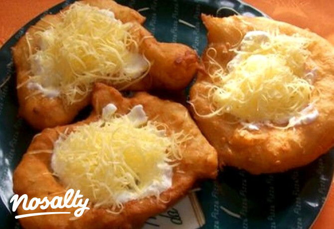 Joghurtos lángos