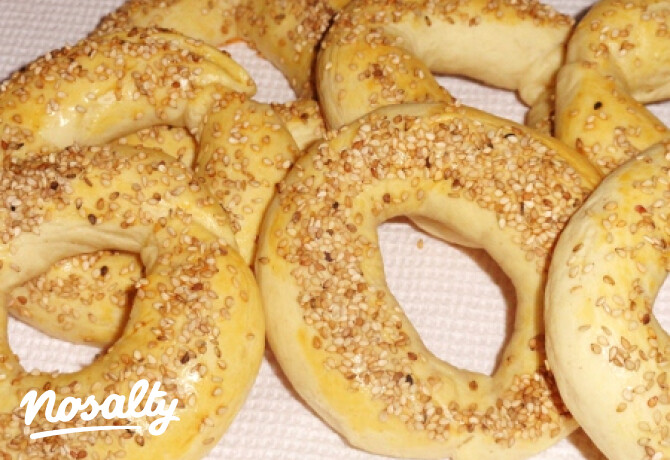 Simit - Szezámgyűrűk