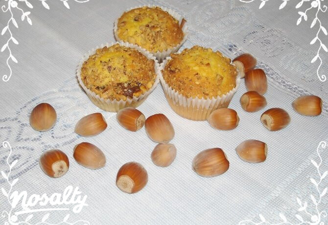 Mogyorós-nutellás muffin
