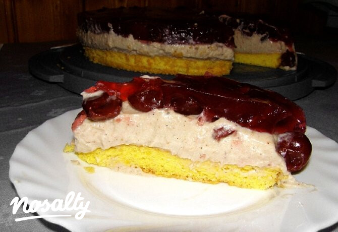 Meggyes gesztenyetorta