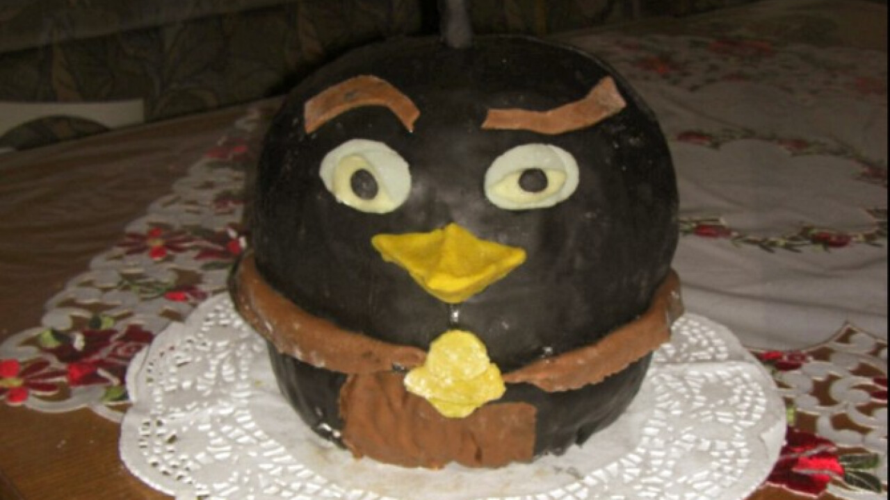 Angry Birds kétféle torta egyben