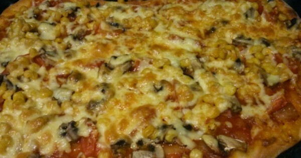 Gombás pizza Hajnal módra | Nosalty