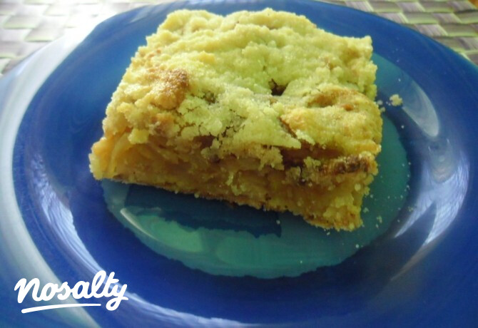 Reszelt almás pite