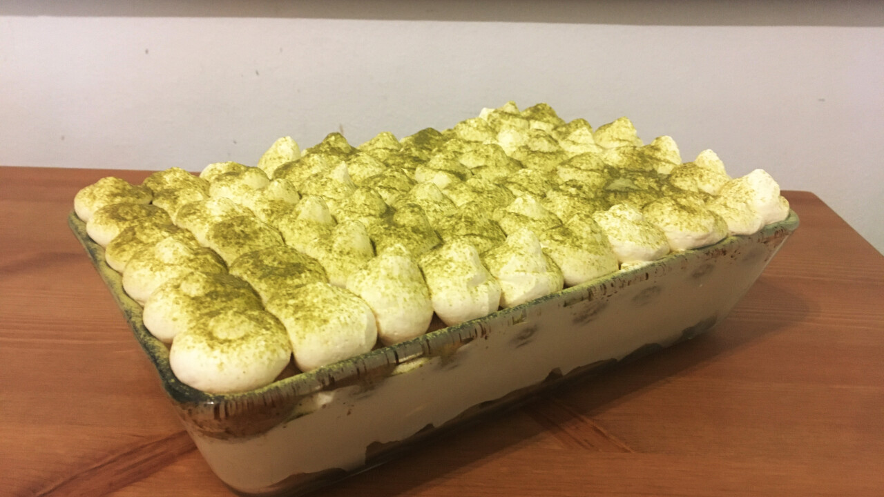 Matchamisu - matcha teás tiramisu